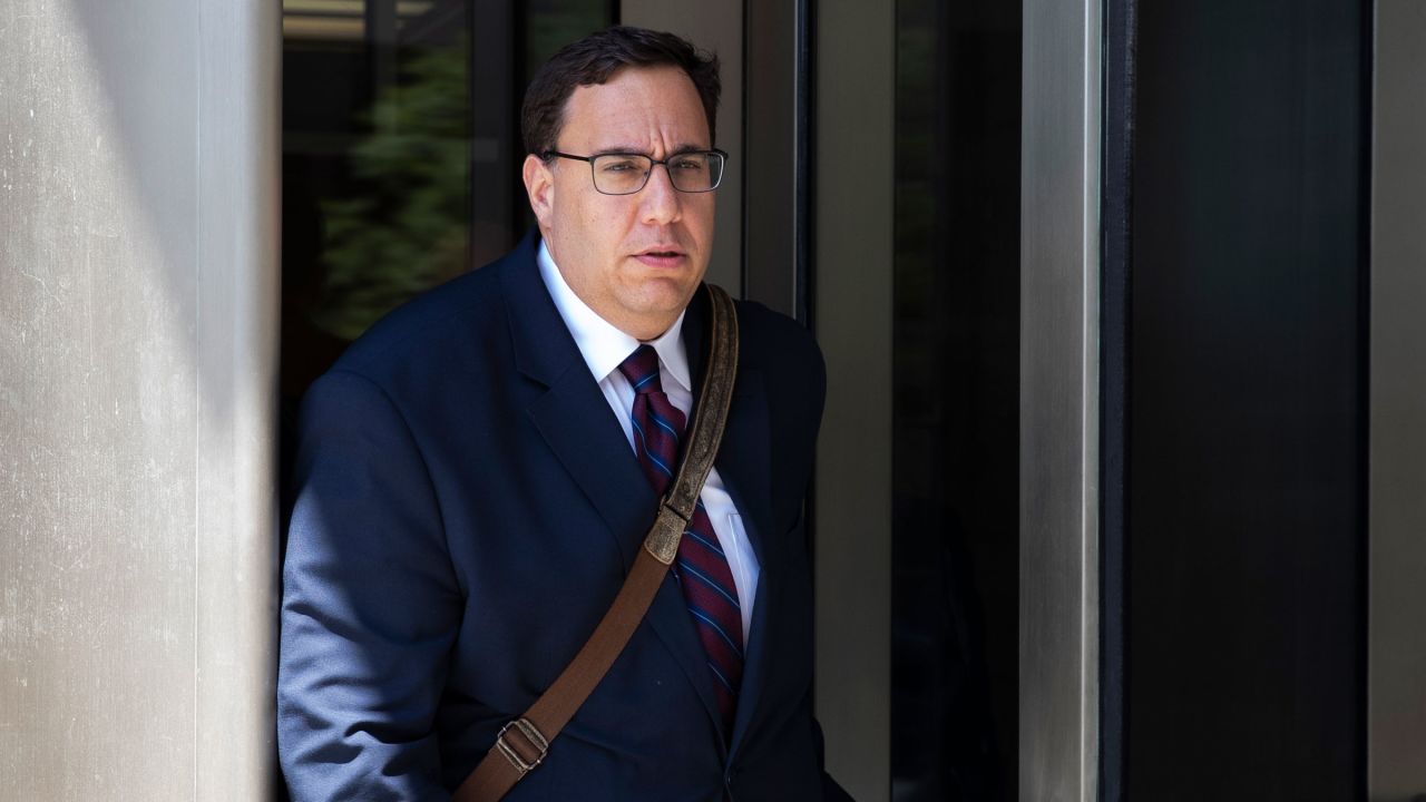 William Consovoy leaves a federal courthouse in Washington, DC, in 2019.