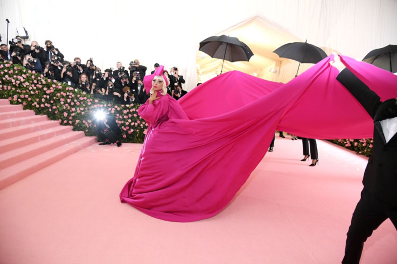 Lady Gaga attends The 2019 Met Gala Celebrating Camp: Notes on Fashion at Metropolitan Museum of Art on May 6, 2019 in New York City.