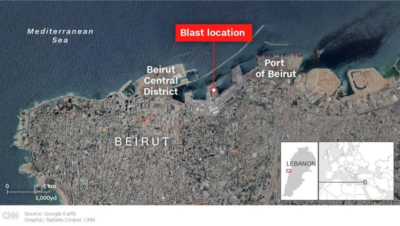 Lebanon’s Capital City Rocked By Explosion | CNN