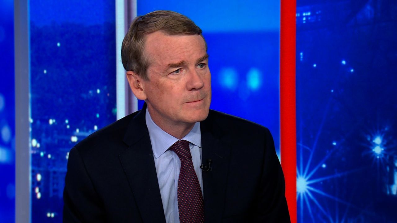 Sen. Michael Bennet speaks on CNN on July 9.