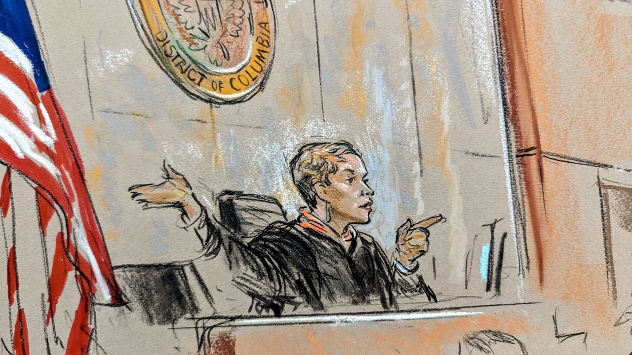 Judge Tanya Chutkan speaks during Friday's hearing.