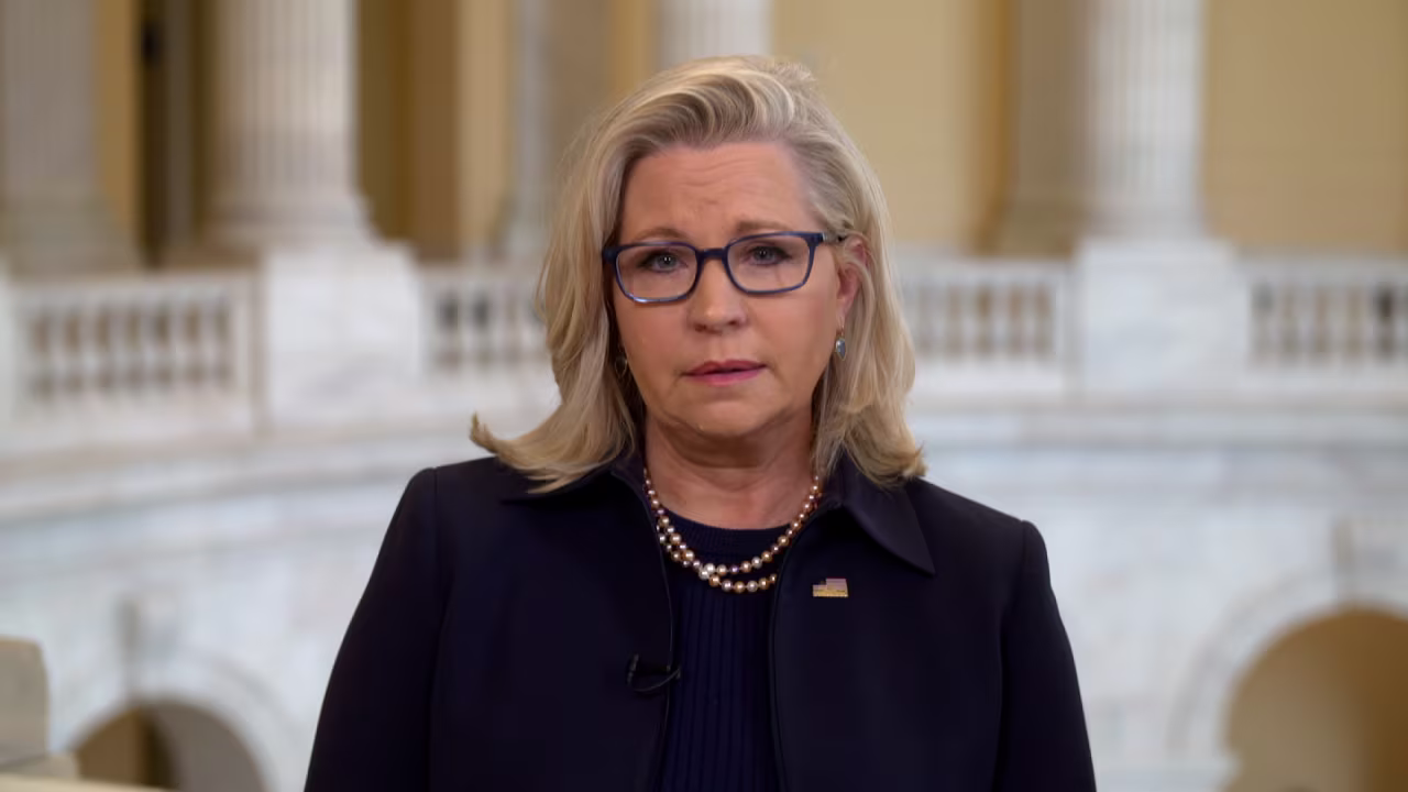 Rep. Liz Cheney speaks with CNN on Sunday, April 10. 