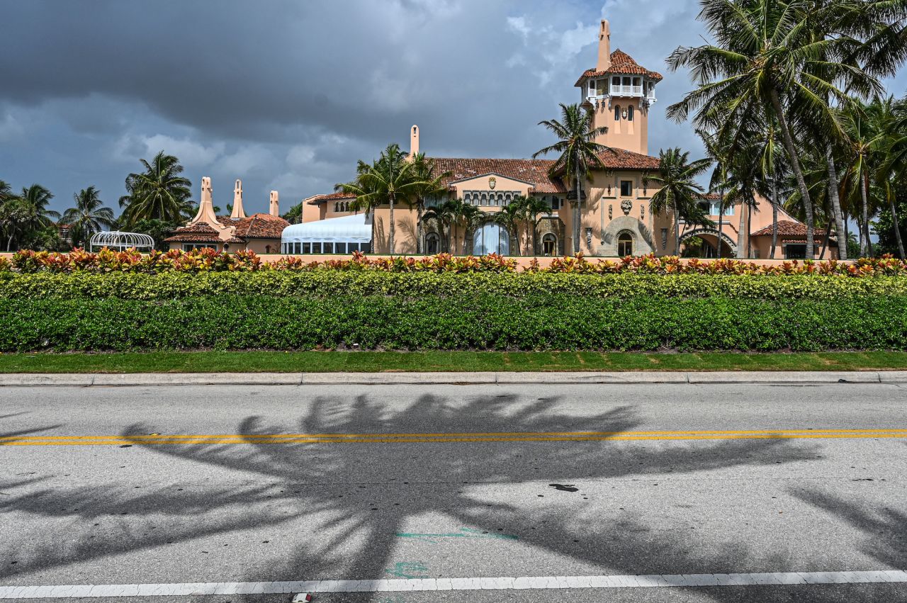 Mar-A-Lago is seen on August 9, 2022.