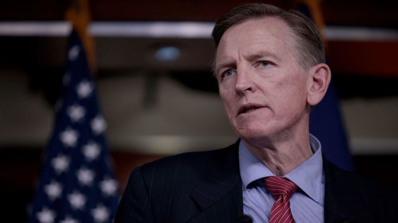 Gosar becomes third House GOP member to back effort to oust Johnson from speakership