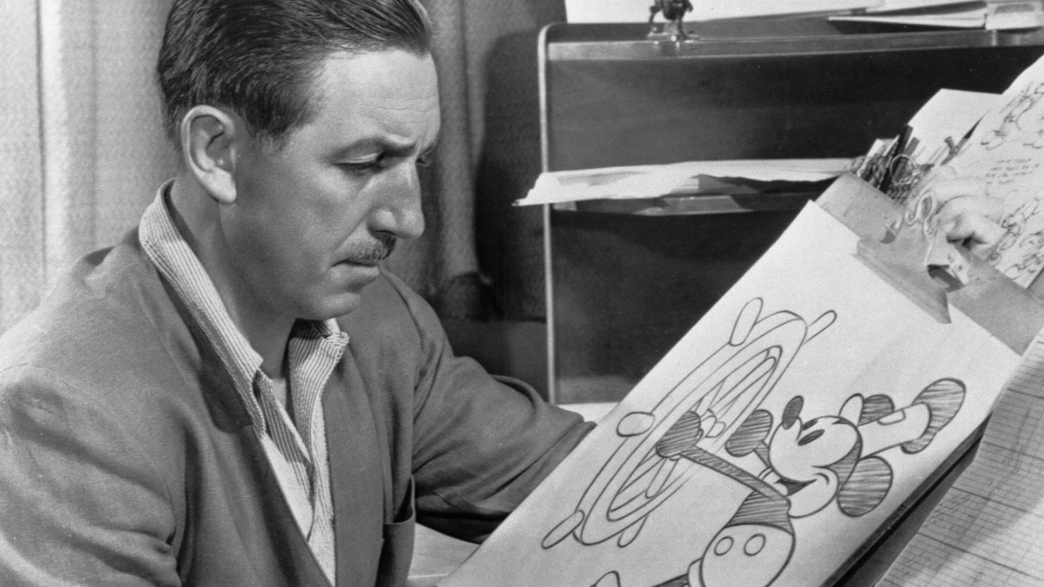 Earliest version of Mickey Mouse joins other iconic characters to