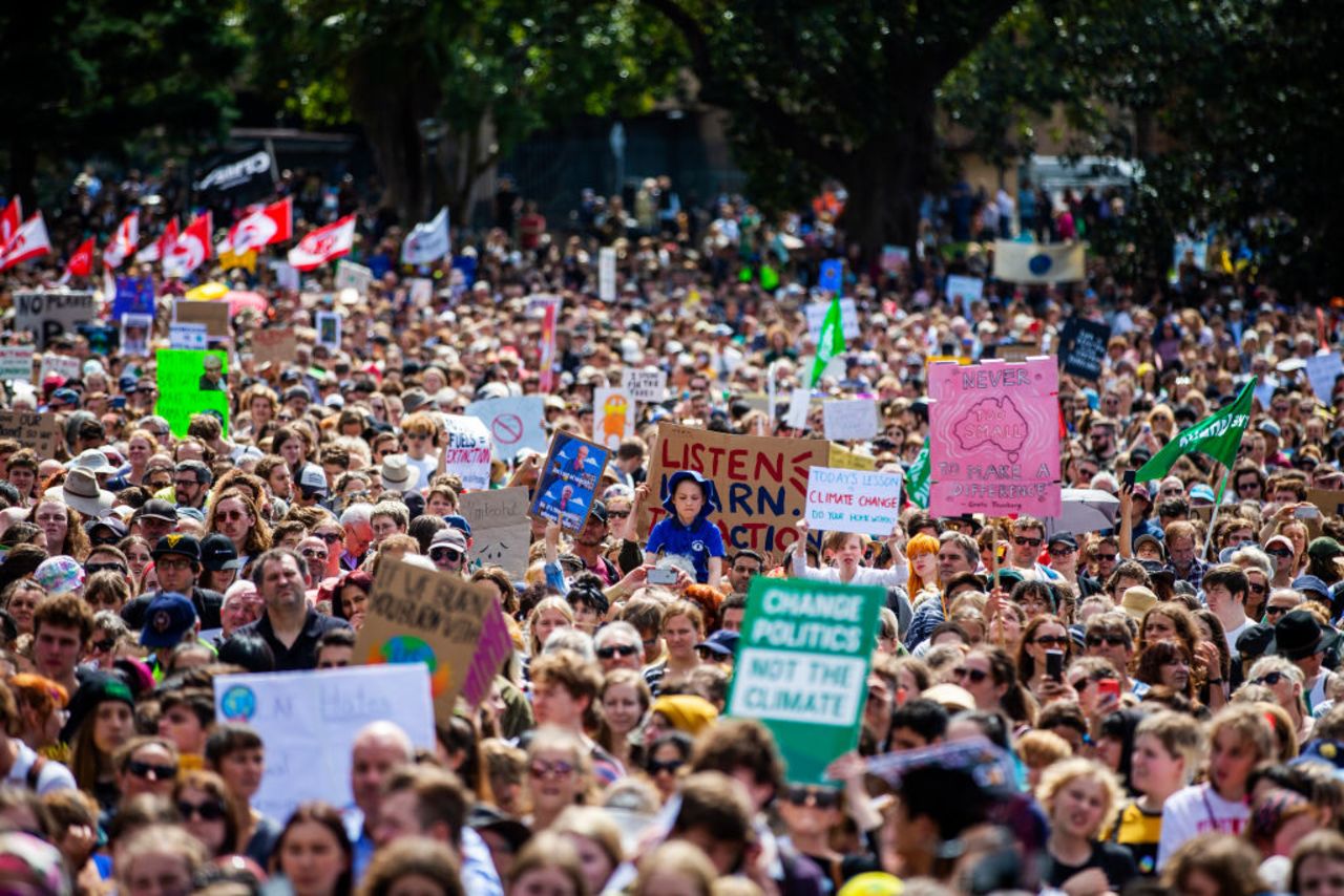 Strikers in Sydney.