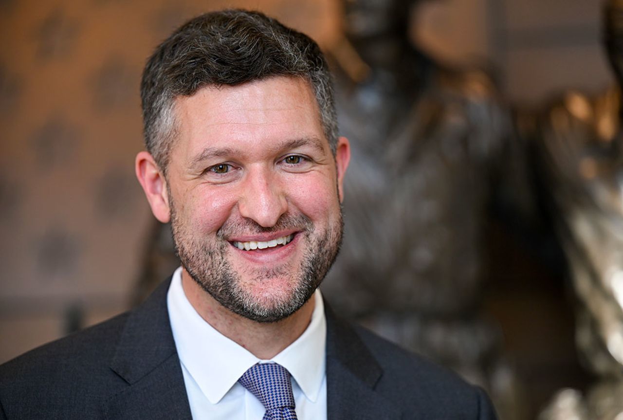 Ryan speaks to reporters at the National Purple Heart Museum in New Windsor, New York on Wednesday, November 2. 