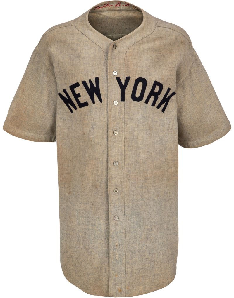 Babe Ruth s Called Shot jersey sells for record 24 million CNN