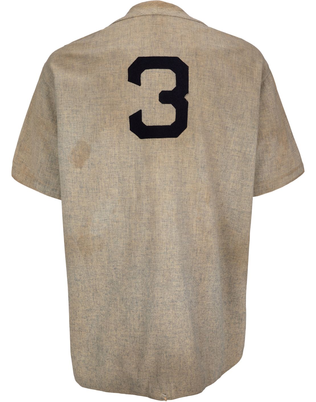 Ruth wore it in the last World Series of his career.