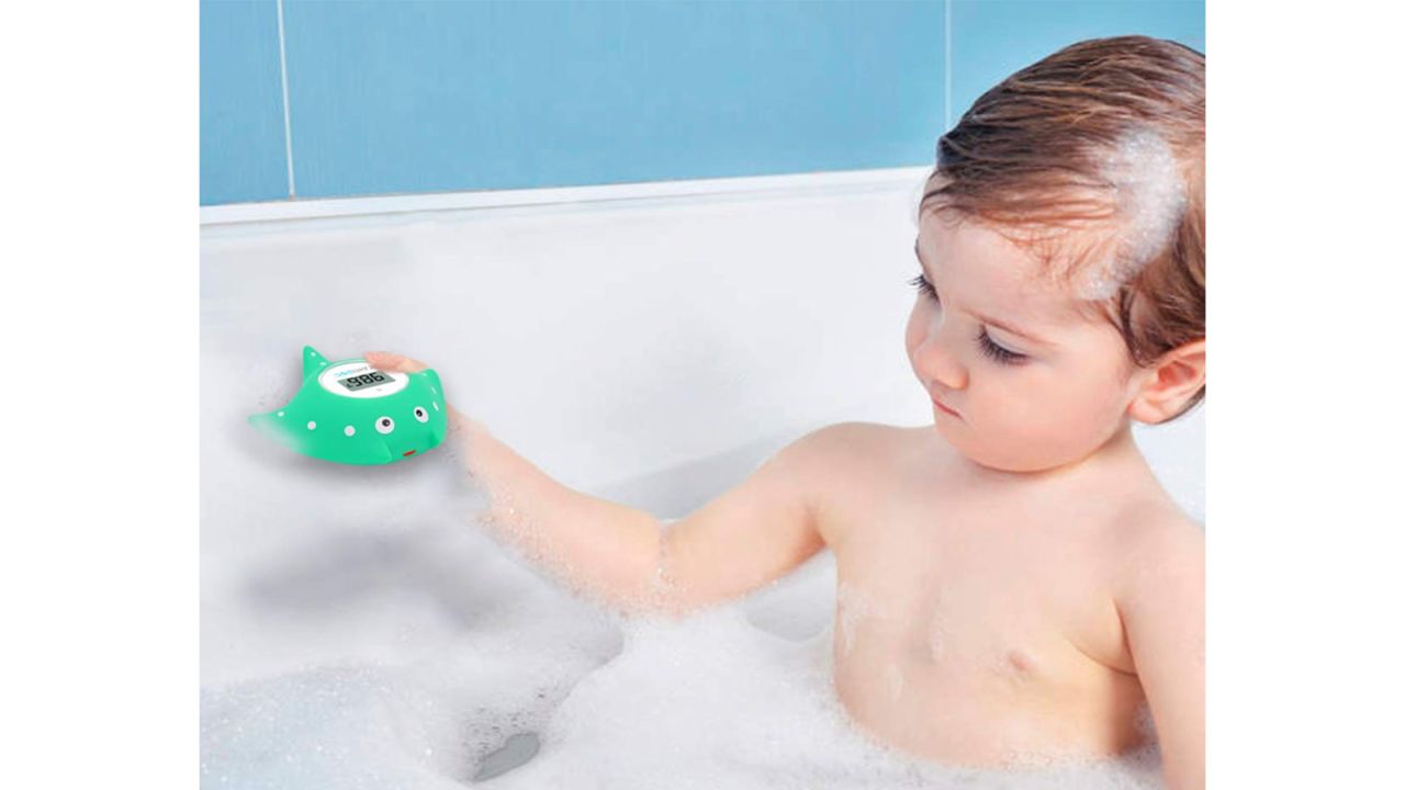 Famidoc Baby Bath Thermometer with Room Thermometer