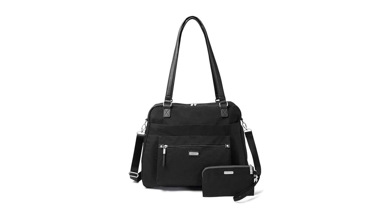 baggallini expandable laptop tote and wristlet