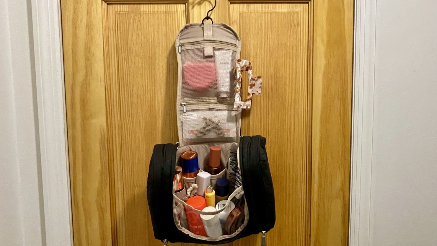 Bagsmart Travel Organizer Hanging Toiletry, Makeup Organizer Bag