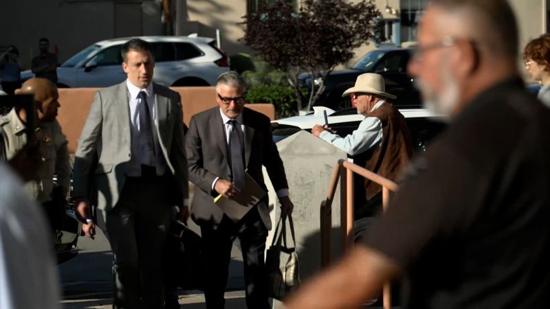 Hollywood actor Alec Baldwin arrives at court for ‘Rust’ shooting trial