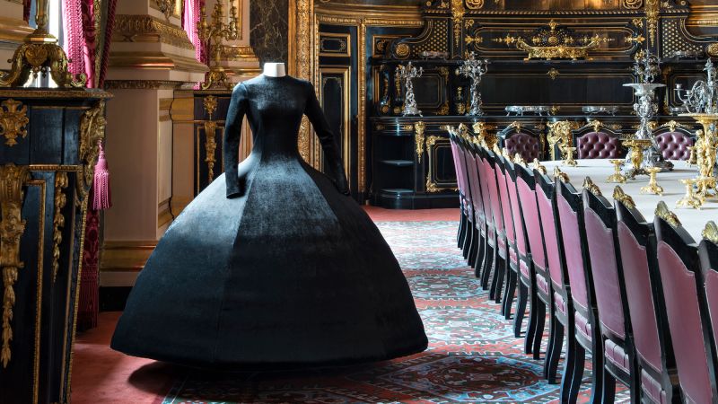 Inside the Louvre’s first ever couture exhibition, with treasures from Versace to Dior