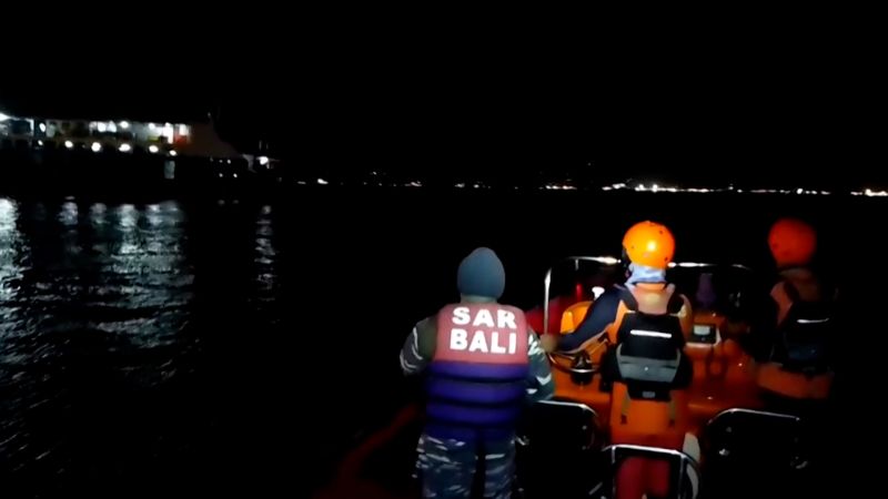 Deadly ferry accident in Bali leaves dozens missing