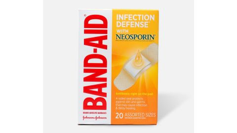 Medical Bandage Support Bandage with Neosporin antibiotic ointment, assorted sizes, 20 numbers