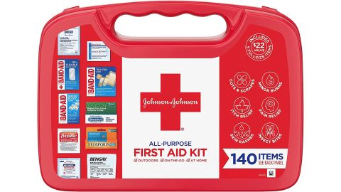 J&J Band-Aid First Aid Kit Product Card