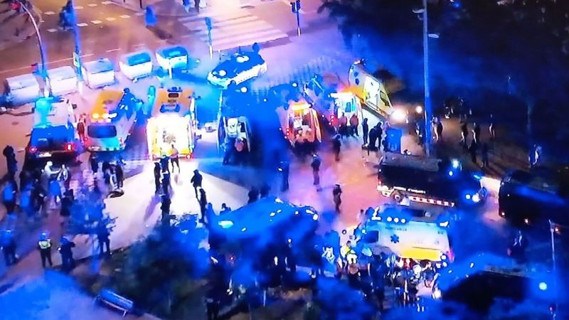FC Barcelona-Espanyol: At least 13 people injured as car drives into crowd outside stadium. Police say it’s ‘accidental’