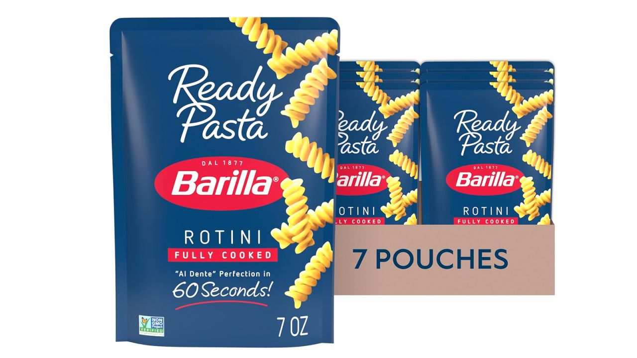 Barilla Ready Pasta, Rotini, 7 oz. Pouch (pack of 7) .jpg