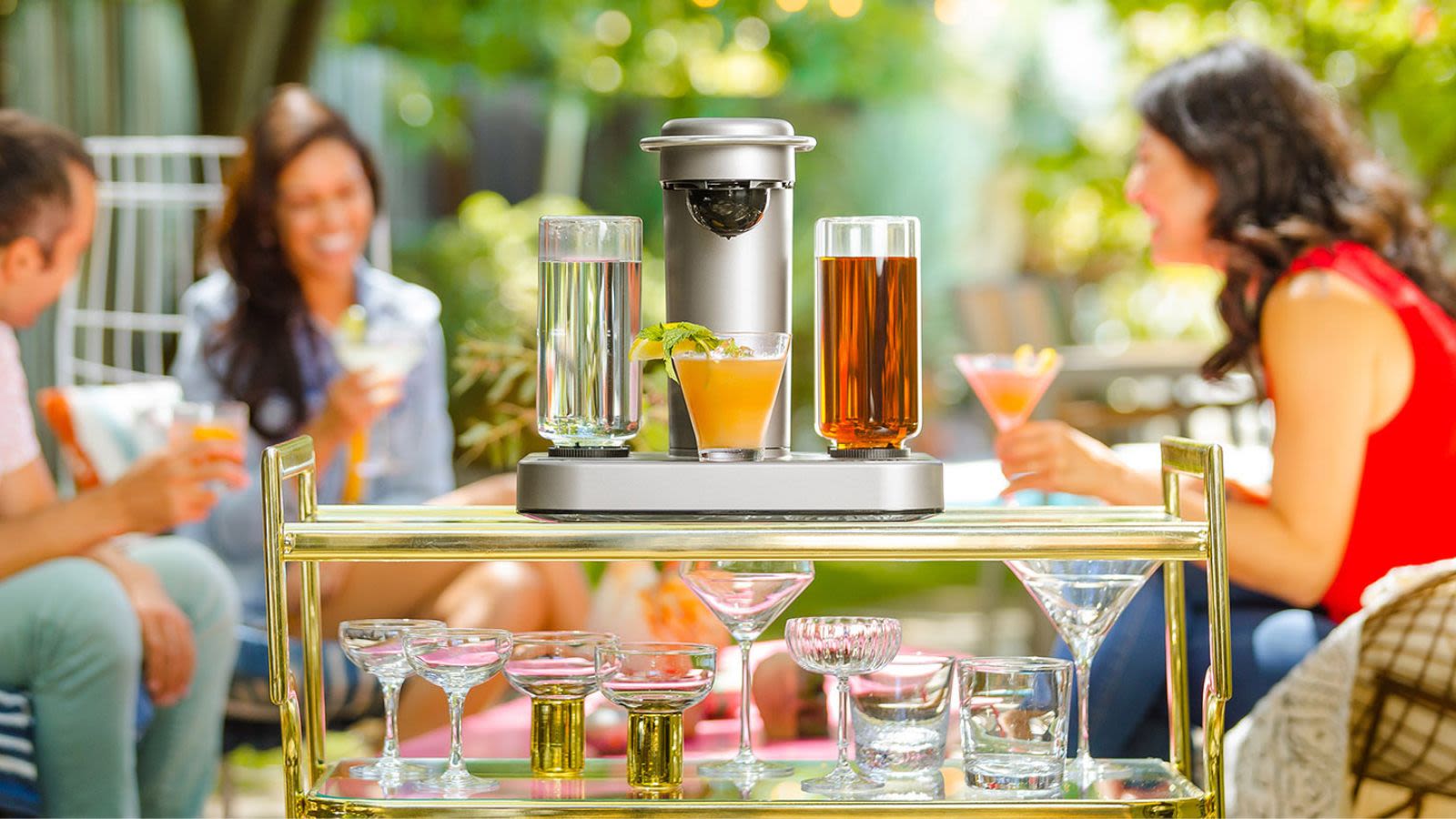 Bartesian home cocktail maker dispenses delicious drinks in
