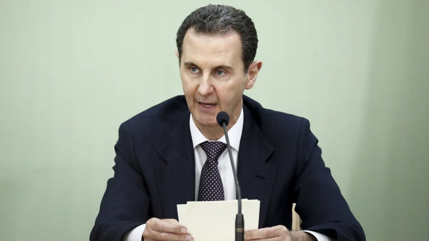 Bashar al-Assad en Damasco, Siria, el 3 de mayo de 2023