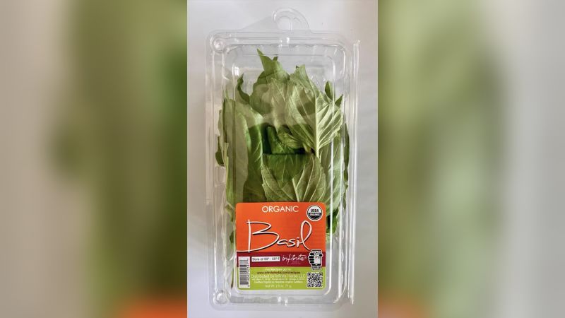 Read more about the article Trader Joe’s recalls basil linked to Salmonella infections – CNN