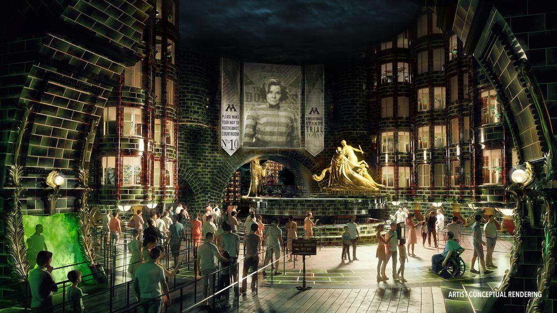 More Potters are coming. The Wizarding World of Harry Potter: Ministry of Magic will be one of the new sections in Epic Universe.