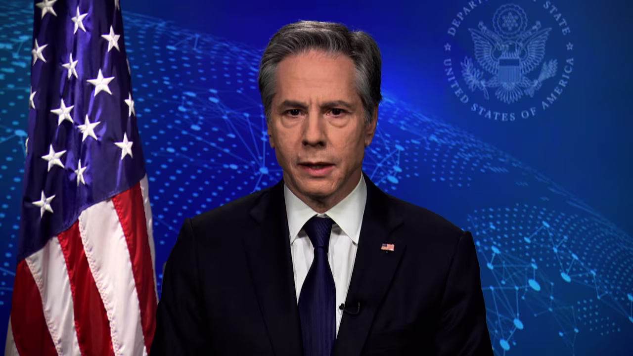 US Secretary of State Antony Blinken speaks with CNN on Sunday.