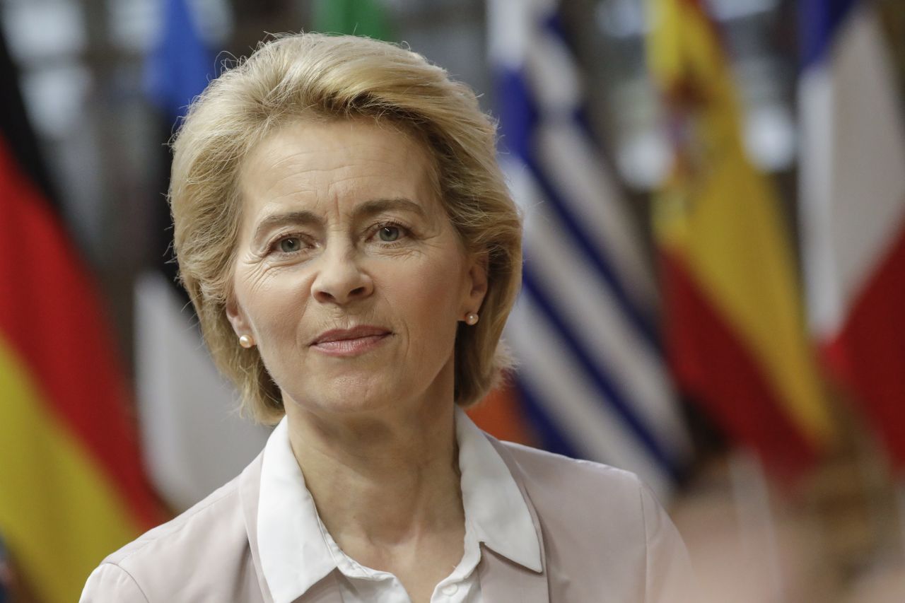 Future European Commission President Ursula von der Leyen.