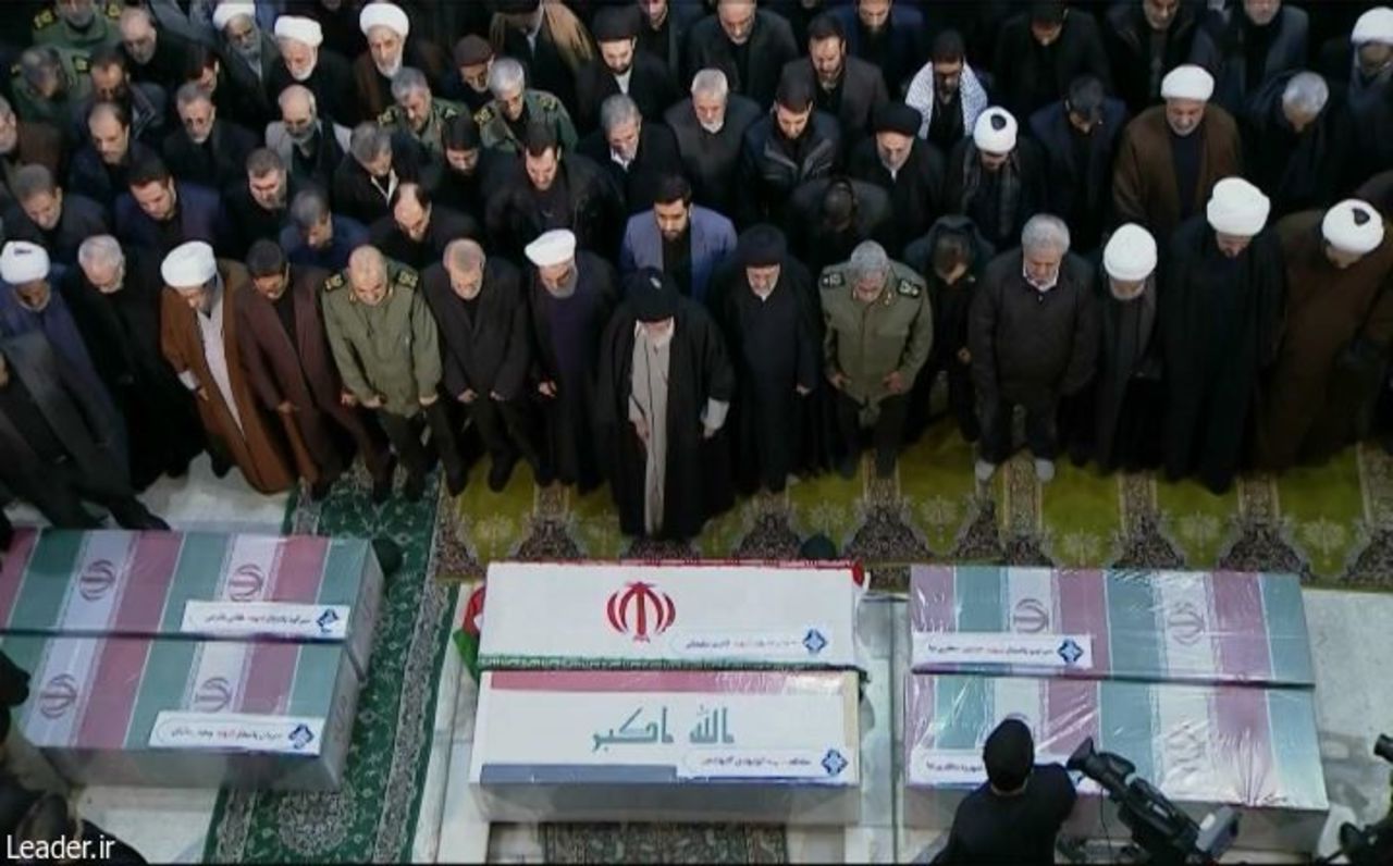 The funeral ceremony of Qasem Soleimani, held at Tehran University on January 6, 2019