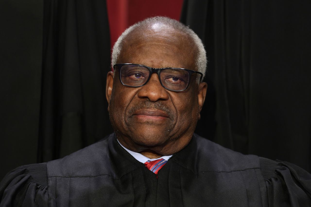 United States Supreme Court Associate Justice Clarence Thomas.