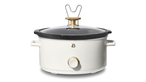 Beautiful 8QT Slow Cooker, White Frosting by Drew Barrymore