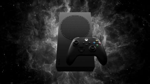 Xbox Series S Carbon Black lead cnnu