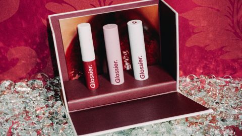 Glossier The Lip Trio in Cranberry