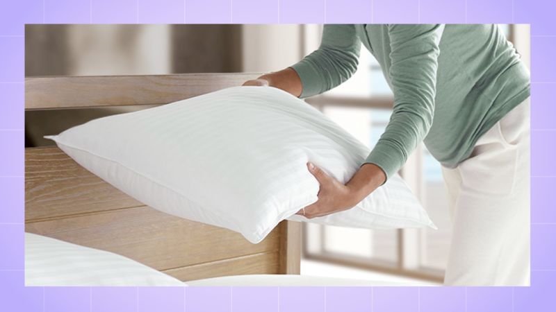 Down pillows black outlet friday sale