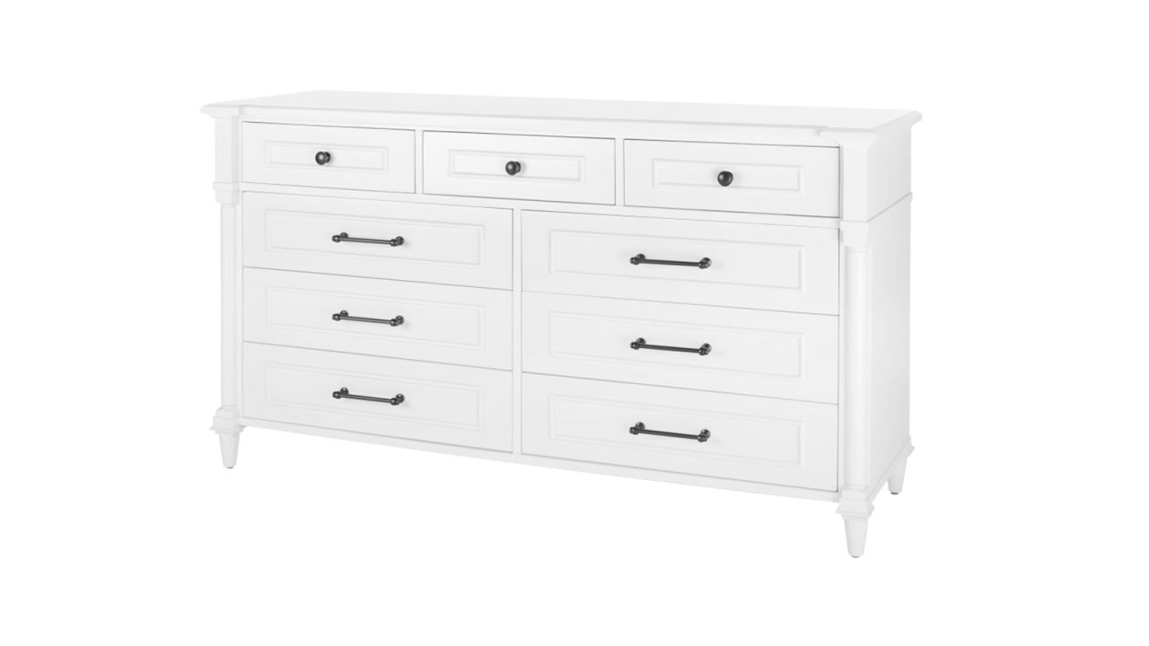 Bellmore White 9-Drawer Dresser cnnu.jpg