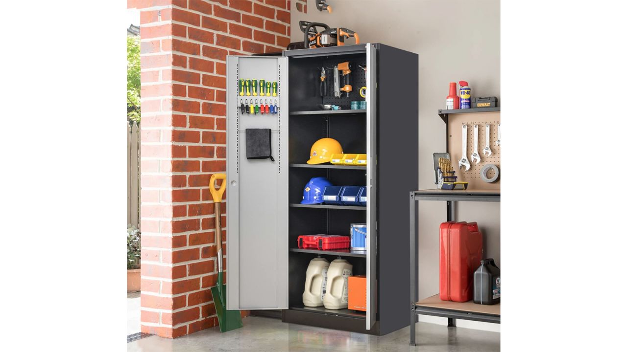Besfur Metal Storage Cabinet