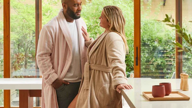 Hooded bathrobe - Men - Simply Therapy