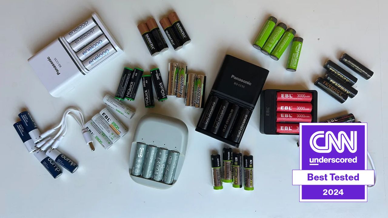 The best rechargeable batteries in 2024, tried and tested CNN Underscored