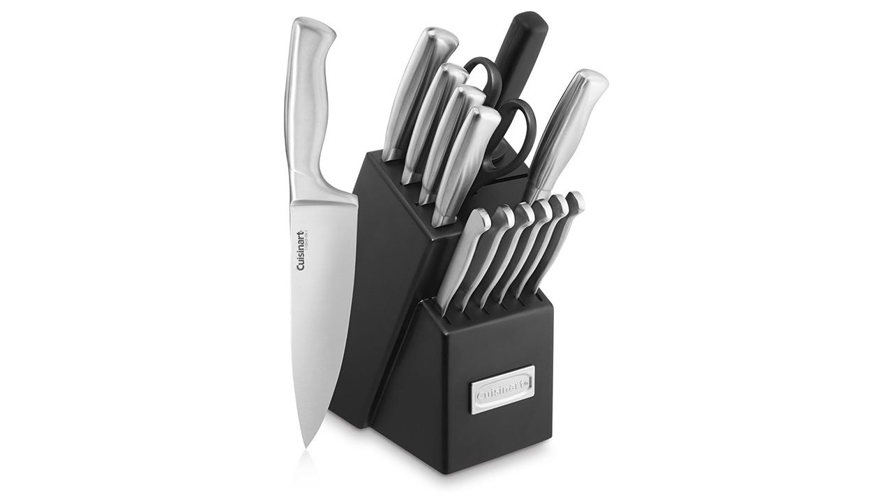 best kitchen knife set_cuisinart c77ss 15-piece stainless steel hollow handle block set_product offer card_cnnu.jpg