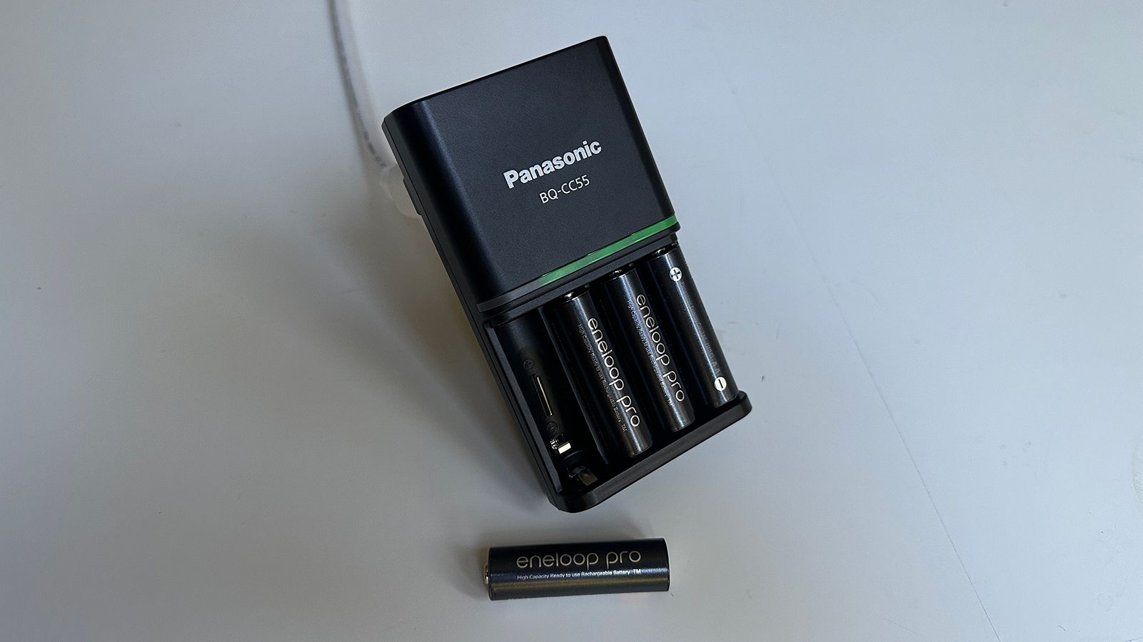 New rechargeable lithium AA batteries tested against eneloop, one