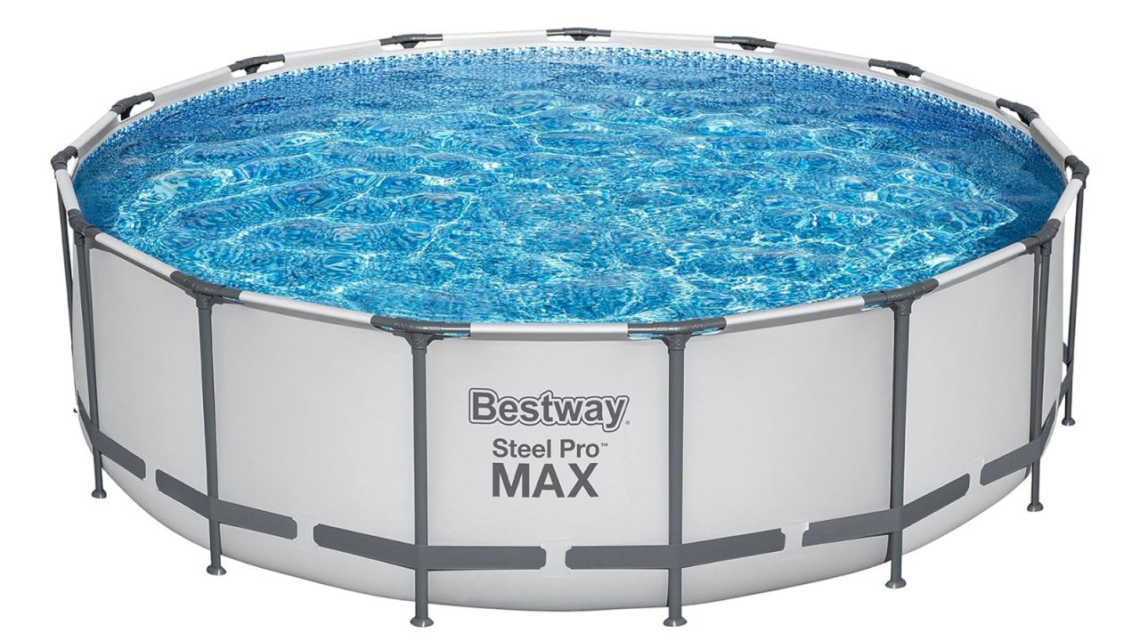  Bestway Steel Pro MAX 15 Foot by 48 Inches Round Above Ground Family Swimming Pool Set Outdoor Steel Frame with Filter.jpg