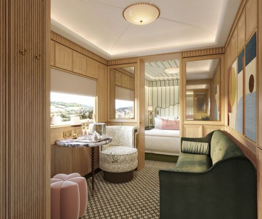 <strong>Slow travel: </strong>Prices start at £11,000 (around $14,103) for a three-night itinerary in a double cabin.