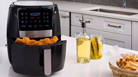 Gourmia 5qt 12-Function Guided Cook Digital Air Fryer