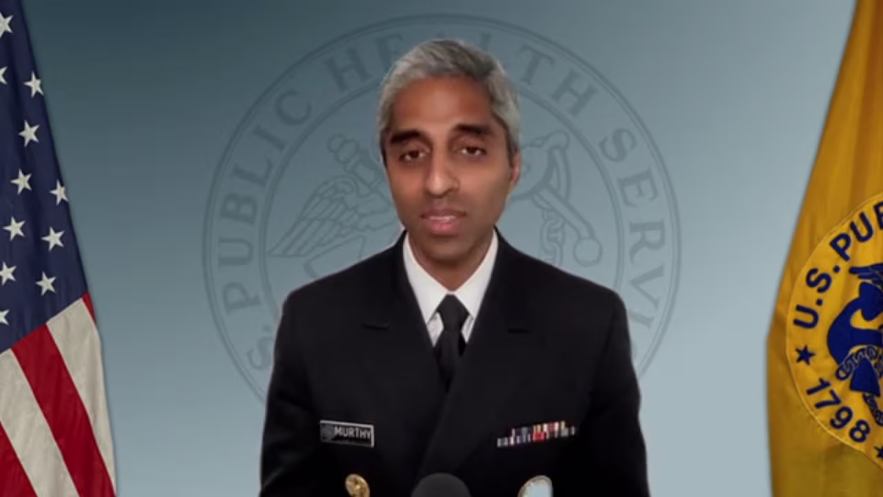 US Surgeon General Dr. Vivek Murthy.