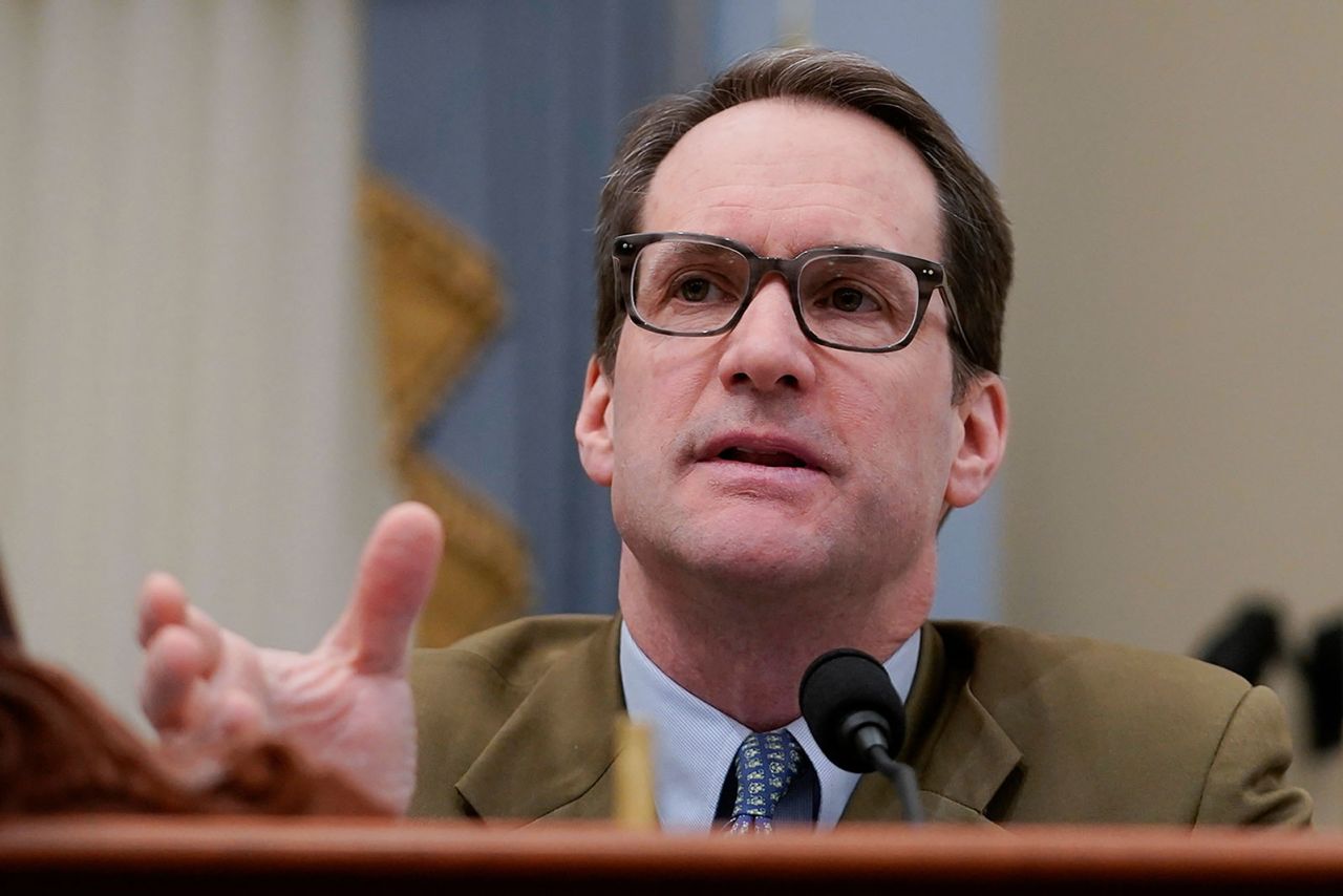 Rep. Jim Himes speaks during a committee hearing on March 9, 2023. 