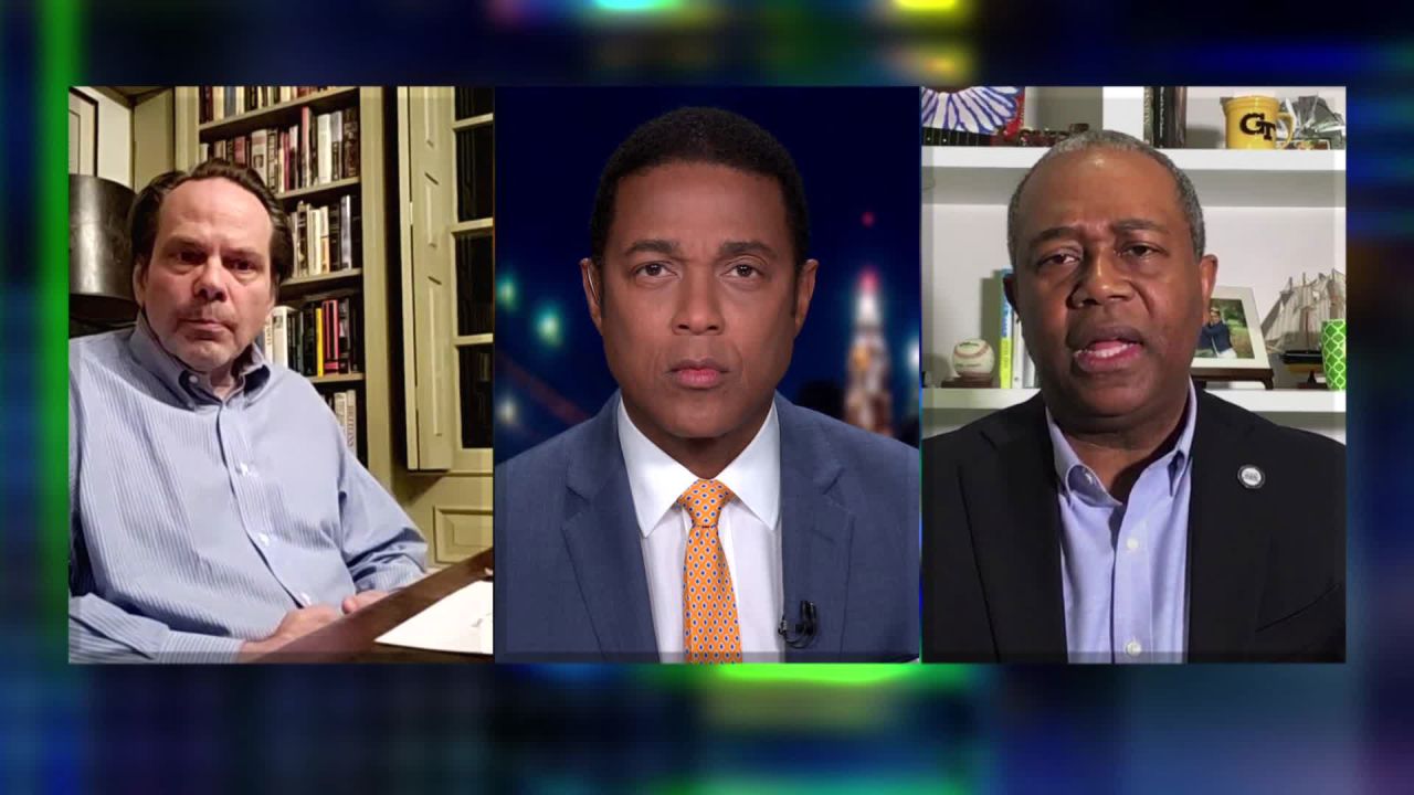 Albany Mayor Bo Dorough (left) and Augusta Mayor Hardie Davis Jr. (right) speak with CNN's Don Lemon.