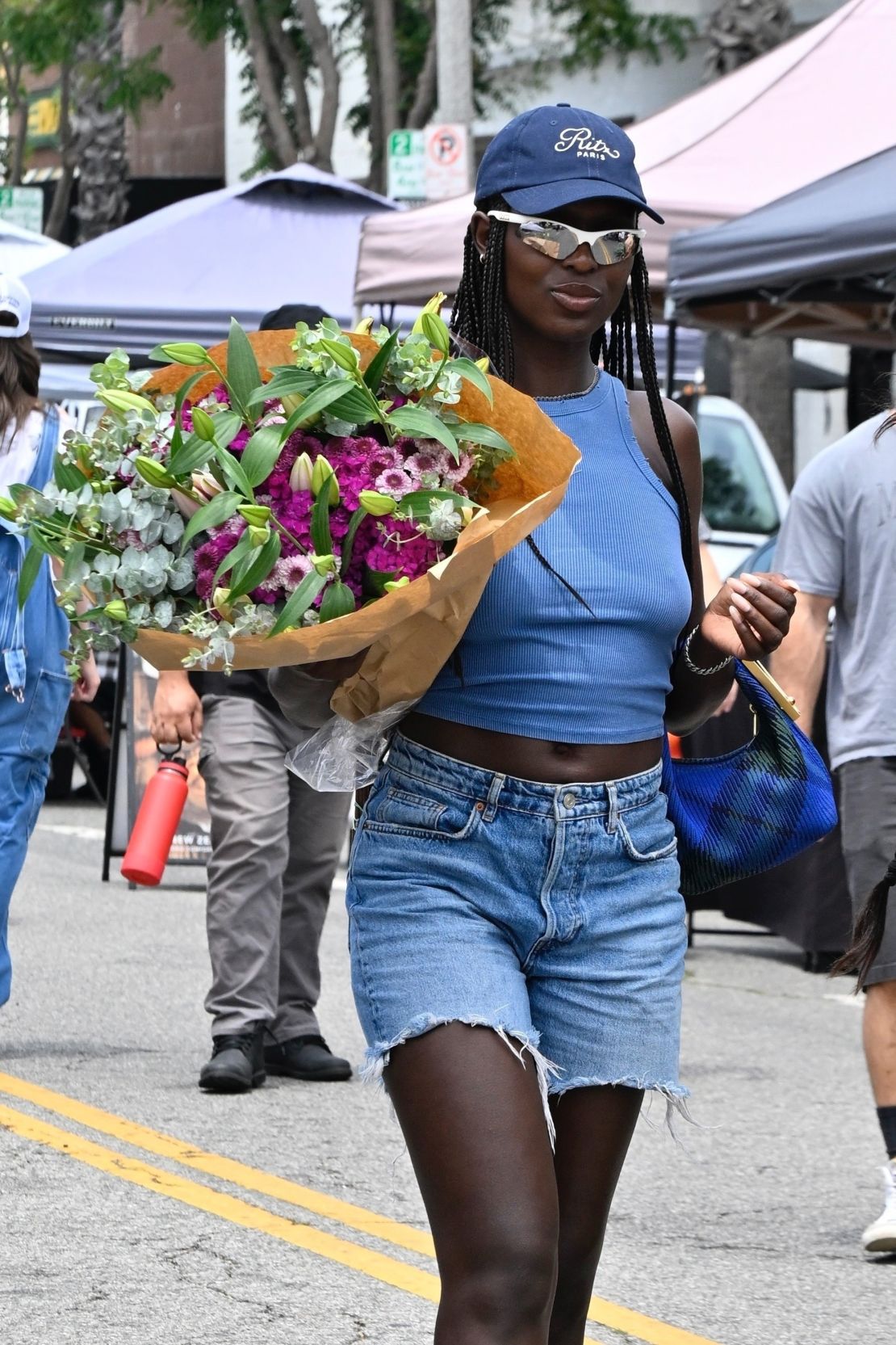 Jodie Turner-Smith was seen shopping at Studio City earlier this summer.