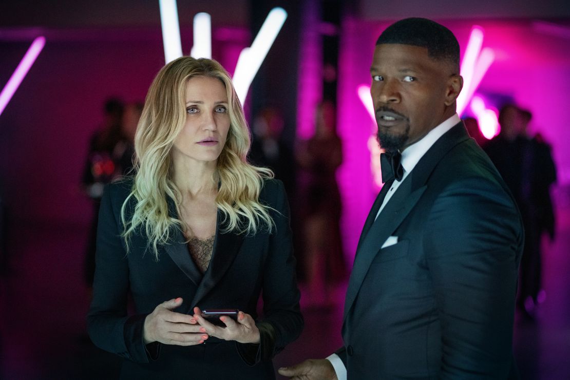 Cameron Diaz and Jamie Foxx in "Back In Action."