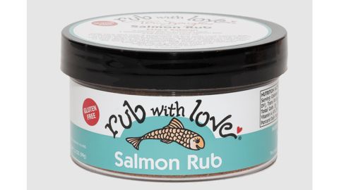 Tom Douglas Rubs Salmon Seasoning with Love